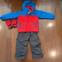 IGNIO フード付きスキーウェア 120サイズ　手袋付