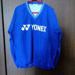 YONEX 青 Vネック M