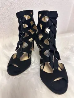 JIMMY CHOO サンダル ブラックのサムネイル