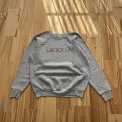 90s USA製　フルーツオブザルーム　スウェット　グレー　杢グレー　企業物