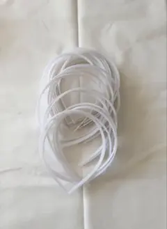 ホワイトプラスチックヘアバンド子ども用20本