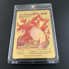 海外限定Charizard VMAX ゴールドカード　ケース付