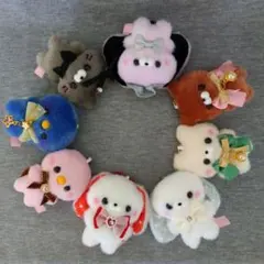 すくっとたっちさん　マスコットＢＣ　８点セット　プライズ