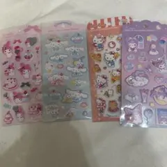 サンリオ ジュエルマシュマロステッカーズ 4種類セット