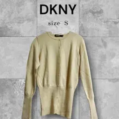 DKNY カーディガン トップス 長袖 クルーネック ニット P/Sサイズのサムネイル