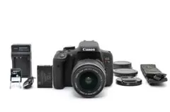 レンズ3本＋本体】Canon EOS Kiss X8i バッテリーグリップ付 - メルカリ