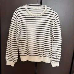 アースミュージック&エコロジー　ボーダーニット