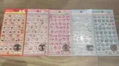 国内正規品 ボンボンドロップシールmini ミニ ５枚セット