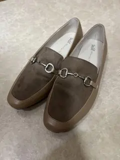 ORiental TRaffic ブラウン スエード ローファー23.5cm