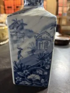 有田 館林源右衛門 祥瑞手瓢形 花瓶 - メルカリ