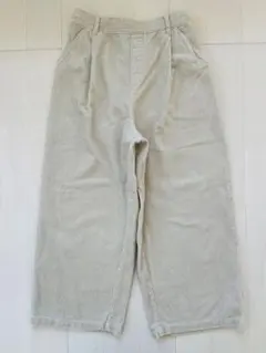 Samansa Mos2 コーデュロイワイドパンツ