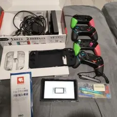 Nintendo Switch Joy-Con (L) ネオンブルー/ (R)…