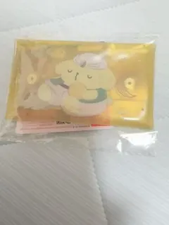 ポムポムプリン アラジン　クッキー食べてる　アラビアンナイト風 クリアポーチ