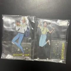 名探偵コナン セガラッキーくじ 2024 アクリルスタンドF賞 遠山和葉 安室透