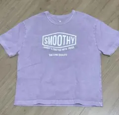 SMOOTHY スムージー キッズ Tシャツ パープル　M ヴィンテージ加のサムネイル