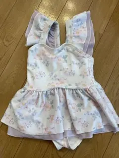 petit main 花柄　水着 90