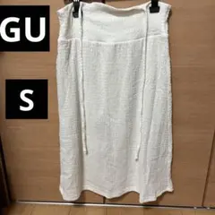 【新品】GU テクスチャーキャミソール　ミニワンピース　S