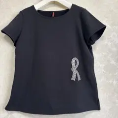 Roberta di Camerino ロベルタディカメリーノ黒綿96%トップスのサムネイル