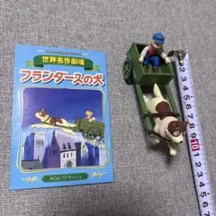 フランダースの犬 ネロ パトラッシュ ジオラマ フィギュア レトロ レア