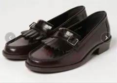 ハルタ　キルトタッセルローファー　ブラウン