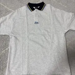 HUF ジッパーポロシャツ S グレー/ネイビー - メルカリ
