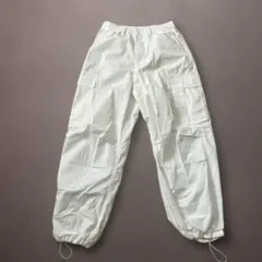 GU カーゴパンツ　ホワイト　Sサイズ