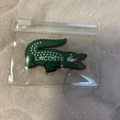 LACOSTE USBメモリ付きクリアポーチ