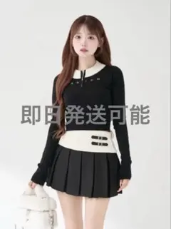 Darich ショルダーオープンニットセットアップ