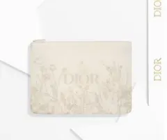 Dior ディオール ノベルティ フラワーポーチ フラットポーチ　花柄
