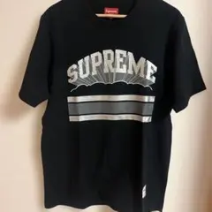 25ss Supreme Bubble ボーダー Tシャツ ブラック XL - メルカリ