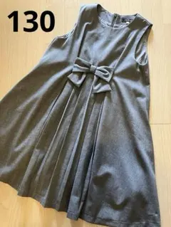 【HusHusH ハッシュアッシュ】女児ワンピース 130㎝ 結婚式 七五三