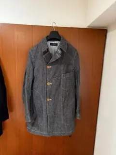 Waste(twice) ストライプ ウールコットン ジャケット 1