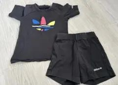adidas 黒セットアップ 90㎝のサムネイル