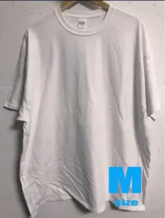 GILDAN ギルダン 無地 Ｔシャツ 6oz M ホワイト 白 半袖