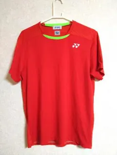 YONEXヨネックス レッド系ゲームウェアL