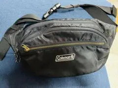 Coleman ボディバッグ ウエストポーチ ブラック
