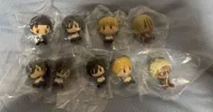 一番くじ　進撃の巨人　それぞれの決意　H、I賞ちょこのっこフィギュアセット