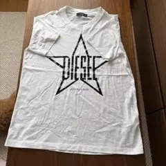 DIESEL ホワイト Tシャツ 星型ロゴ