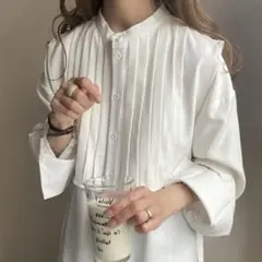 junoah 長袖シャツワンピース