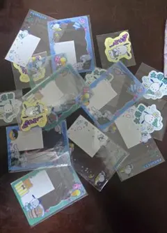 かわいいキャラクター メモ用紙セット