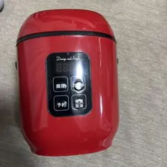 D&S コンパクト炊飯器 レッドのサムネイル