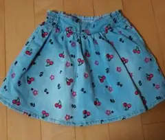 ♡SISTER JENNIE♡チェリー柄スカート (140cm)