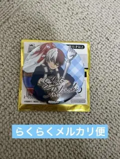 僕のヒーローアカデミア 雄英高校オープンスクール カップケーキ 缶バッジ 轟焦凍