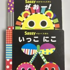 Sassy　赤ちゃん絵本　知育絵本　２冊セット