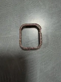 Applewatchゴールド ラインストーンケース42mm