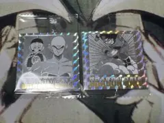 ドラゴンボール 40周年記念 ウエハース ホログラムシール 2枚セット
