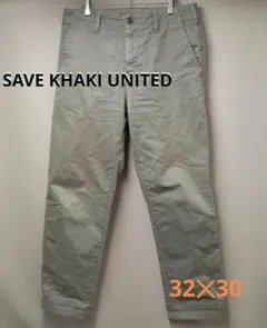 SAVE KHAKI UNITED　チノパンツ　32 サイズ（Ｌ）アメリカ製