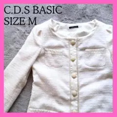 C.D.S BASIC ノーカラー　ジャケット サイズM フォーマル