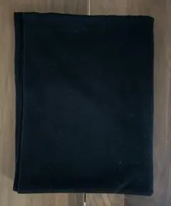 CHECK&STRIPE リブニット　黒　1m