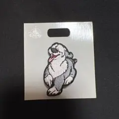リトルマーメイド　マックス　Disney 犬　刺繍　ワッペン